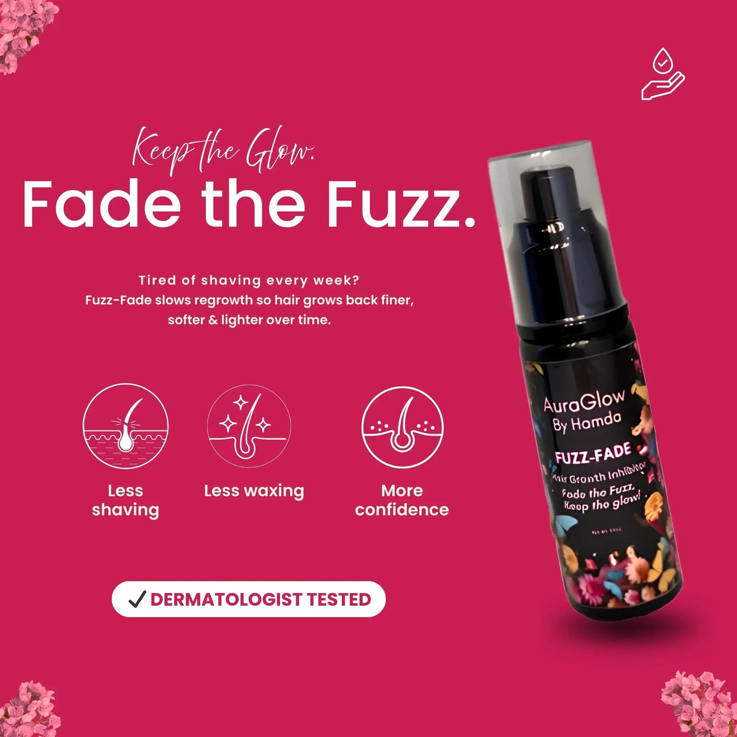 FUZZ-FADE HAIR GROWTH INHIBITOR