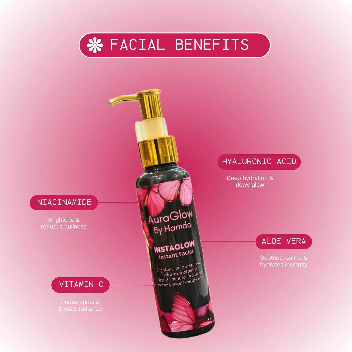 INSTAGLOW INSTANT FACIAL